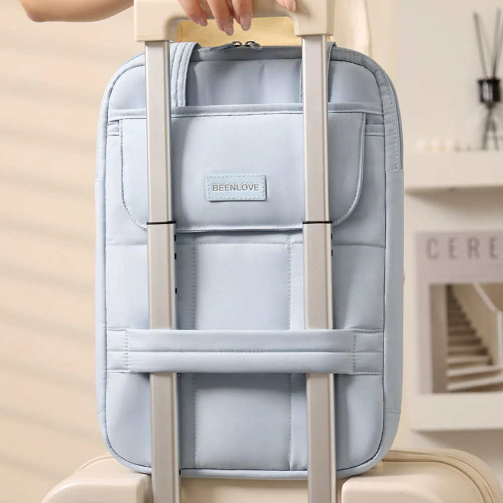 New 15 Inch Computer Bag, One Shoulder Portable Laptop Storage Bag, Tablet Storage Inner Bag, Versatile File Bag