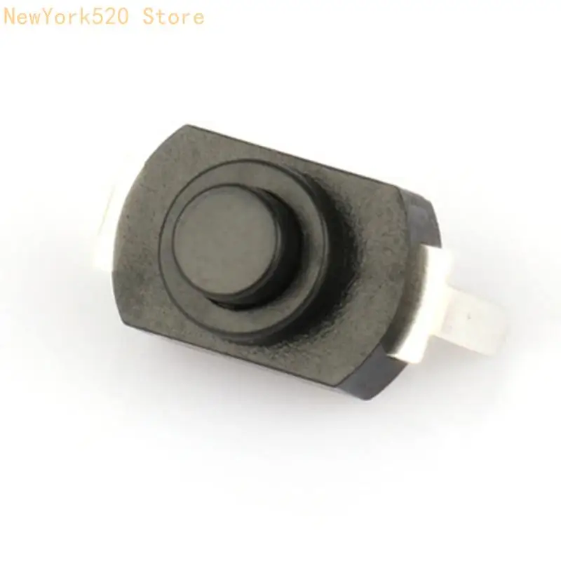 5Pieces Durable Flashlight Switch Push Button Light On Off Lamp Button Switch N84C