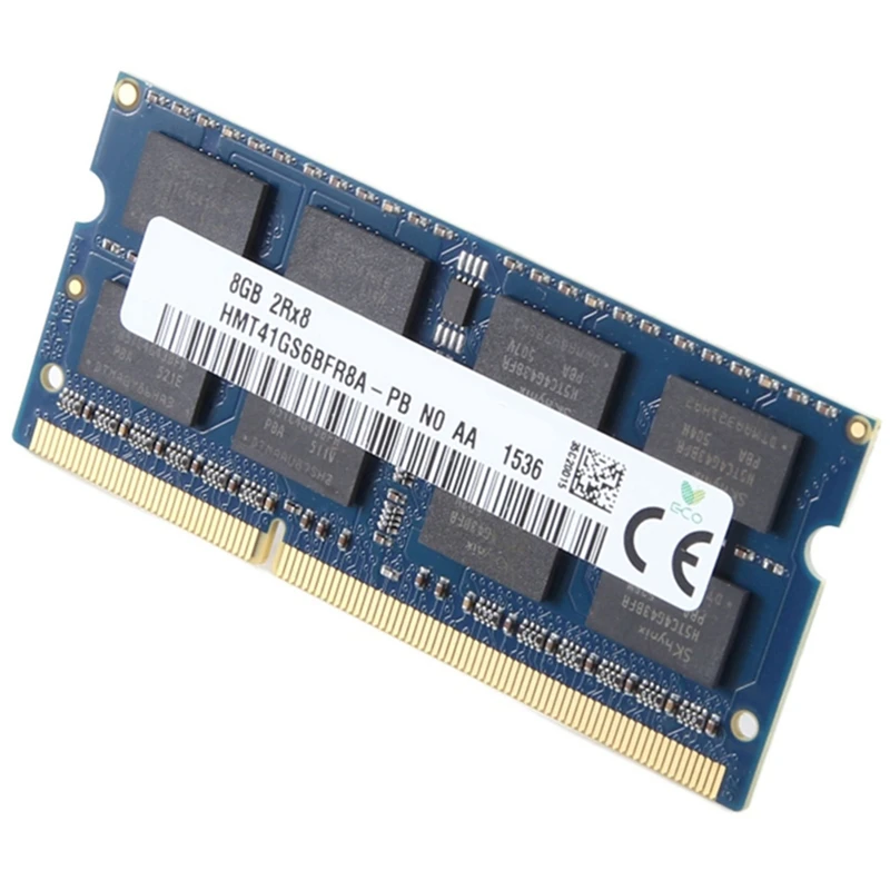 For SK Hynix 8GB DDR3 Laptop Ram Memory+Cooling Vest 2RX8 1333Mhz PC3-10600 204 Pins 1.35V SODIMM For Laptop Memory