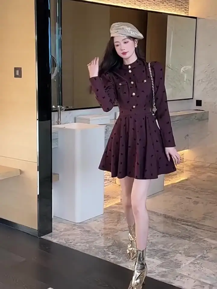 cute spring short dresses Fesfesfes Spring Dresses for Women Floral Printed Boho Dress Casual Low Cut V Neck Lace Up Breast Mini Dress Slim A-Line Short Sleeve Beach Sun Dress