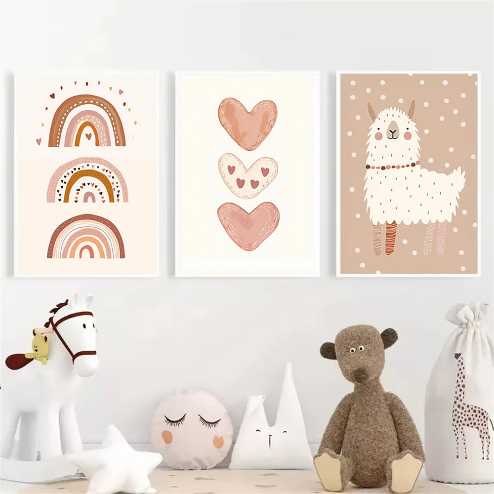 ภาพวาดติดผนังลายการ์ตูนโบโฮ ลา - Baby Unicorn Nursery บทวิจารณ์และราคา