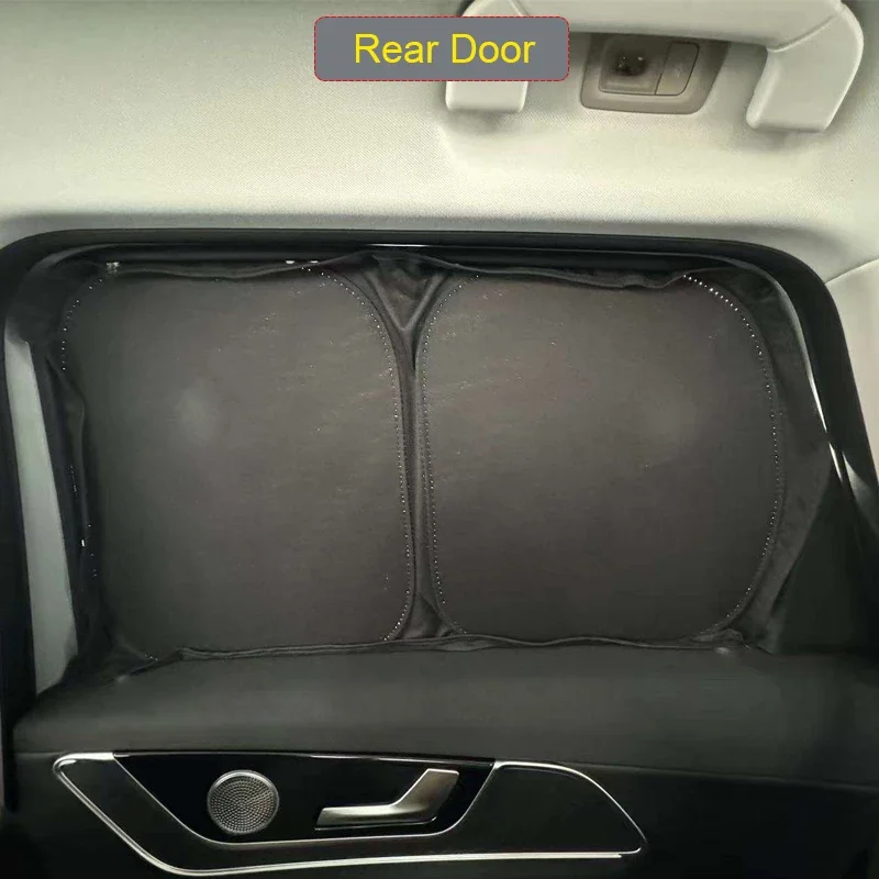 Car Blackout Privacy Window Shades For CHERY TIGGO 9 2024-Present Anti-UV Heat Insulation Protect Cover Travel Camping Sleeping