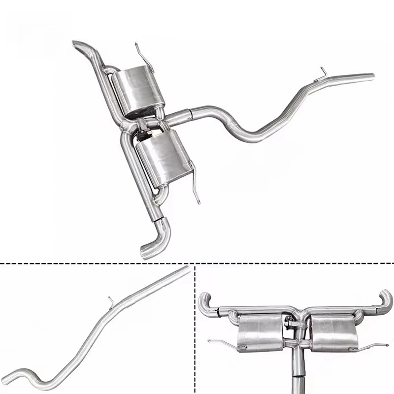 JTLD High Quality Valved Sport 304SS Exhaust System for 2020  Q3 Sportback 2.0