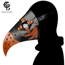 Halloween Steampunk Plague Bird billed Mask Ball Party Face