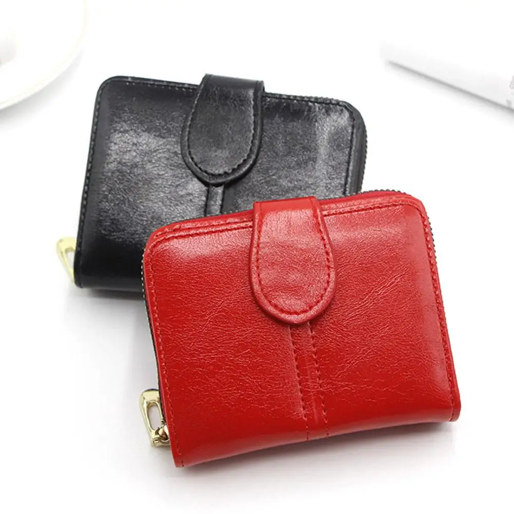 Womens Wallet Small Bifold Soft PU Leather Wallet RFID blocking Ladies Wallet with Card Slots ID Window Small Handbag Coin Purse