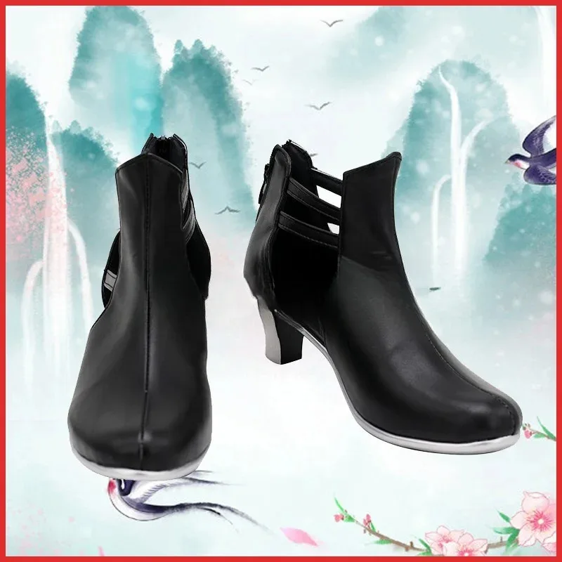 Game 14, Level 70 - Astrologer Cosplay Shoes and Boots, suitable for Halloween and Christmas parties