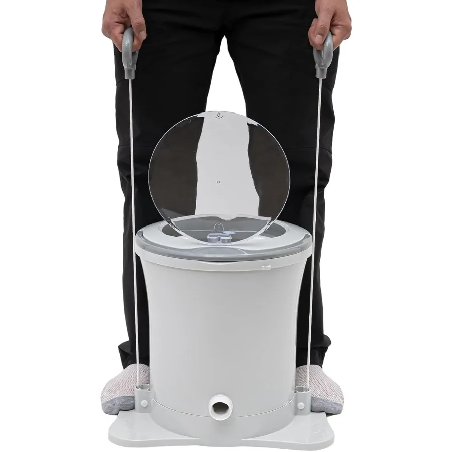 

Portable Mini Foot Powered Clothes Dryer for Compact Laundry Solution in RV Camping School Apartment and Dorm Settings NonElect