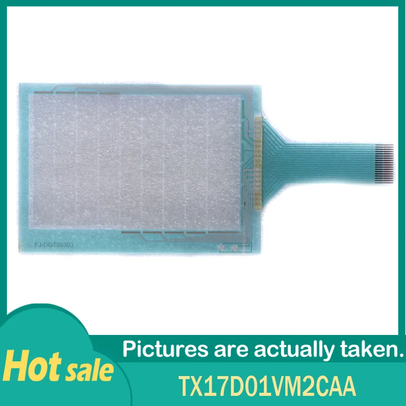 100% funcionando painel LCD TFT industrial de 6,5 polegadas TX17D01VM2CAA