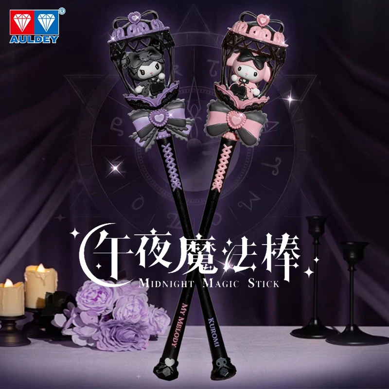 حقيقية سانريو منتصف الليل ماجيك عصا كورومي آند ماي ميلودي لطيف شخصيات كرتونية الطرفية زخرفة الفتاة عيد ميلاد الهالوين هدية