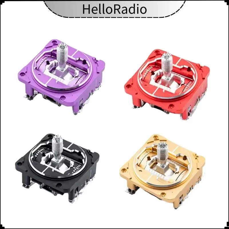 

HelloRadio VG01 Metal Hall CNC Metal Gimbal for V16 V14 Remote Control Compatible T18 T16 TX16 BOXER RC Aircraft Parts