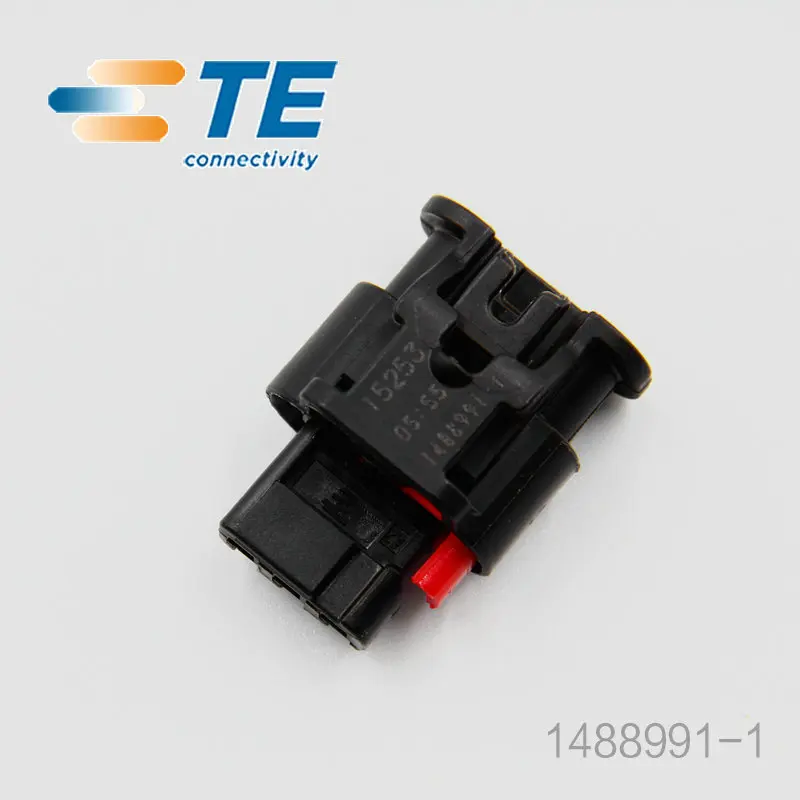 5sets Sheath te Tyco original genuine automobile connector rubber shell 3-hole plug le plug