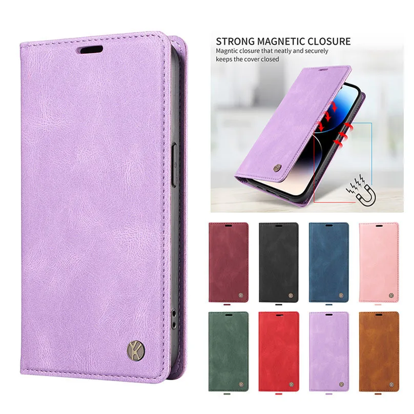 Flip Magnetic Leather Case For Xiaomi Mi 11 11T 12 12T 13 Lite POCO X3 X4 X5 M3 M4 F3 F4 F5 Pro 5G Wallet Card Stand Book Cover