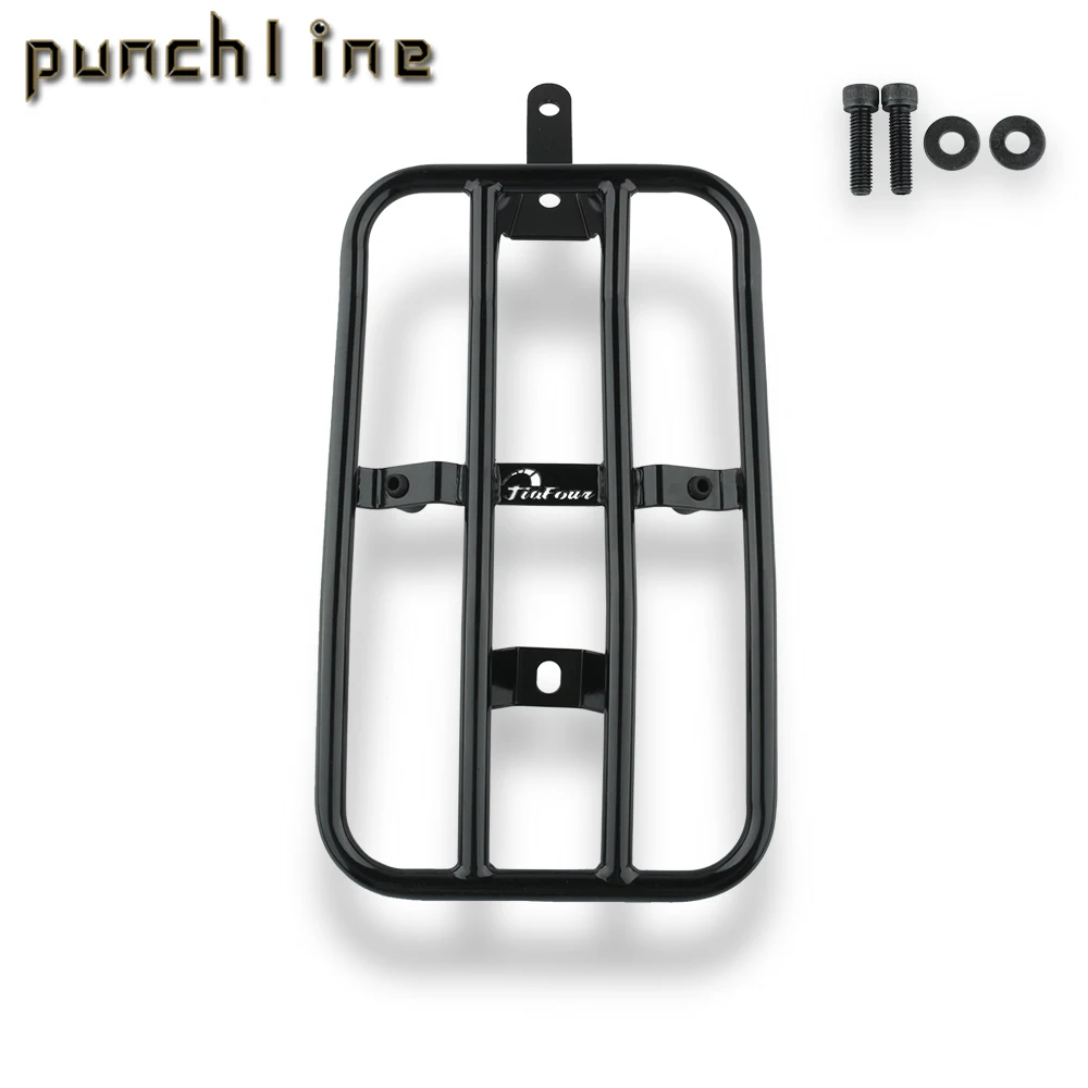 Fit For INDIAN Scout Bobber Scout Classic 2025-2026 Luggage Rack Rear Tail Rack Top Box Case Suitcase Carrier Board