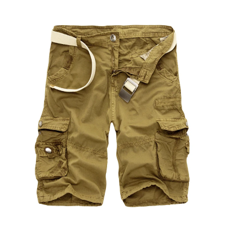 Mens Military Cargo Shorts Brand New Army Camouflage Tactical Shorts Men Cotton Loose Work Casual Short Pants