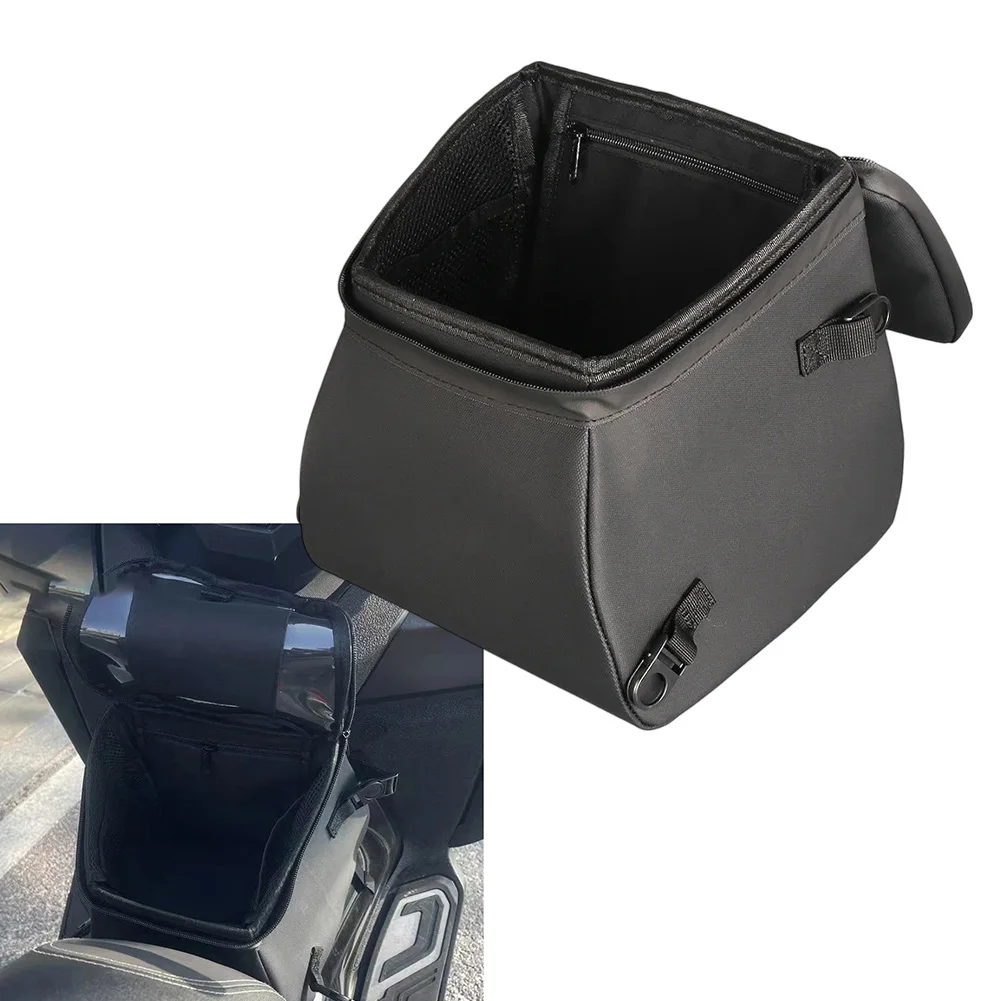 For Long Rides Black Fuel Tank Bag for versatile Storage For Motorcycles Touchscreen Tank Bag Waterproof Cover Nylon