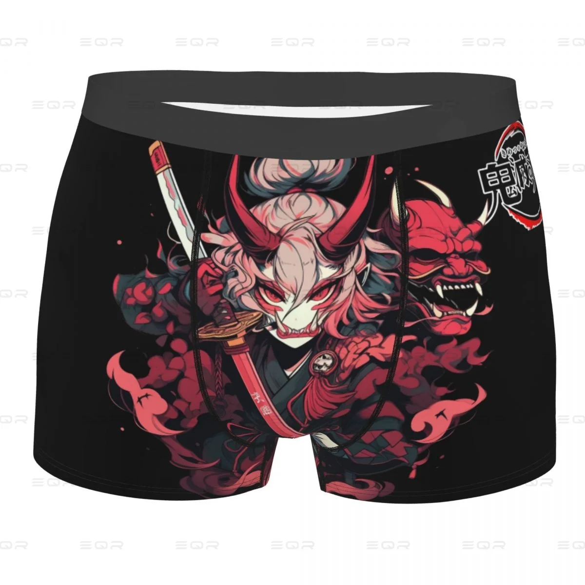 

DEMON SLAYER Men's Boxer Briefs,Highly Breathable Underpants,Top Quality 3D Print Shorts Birthday Gifts