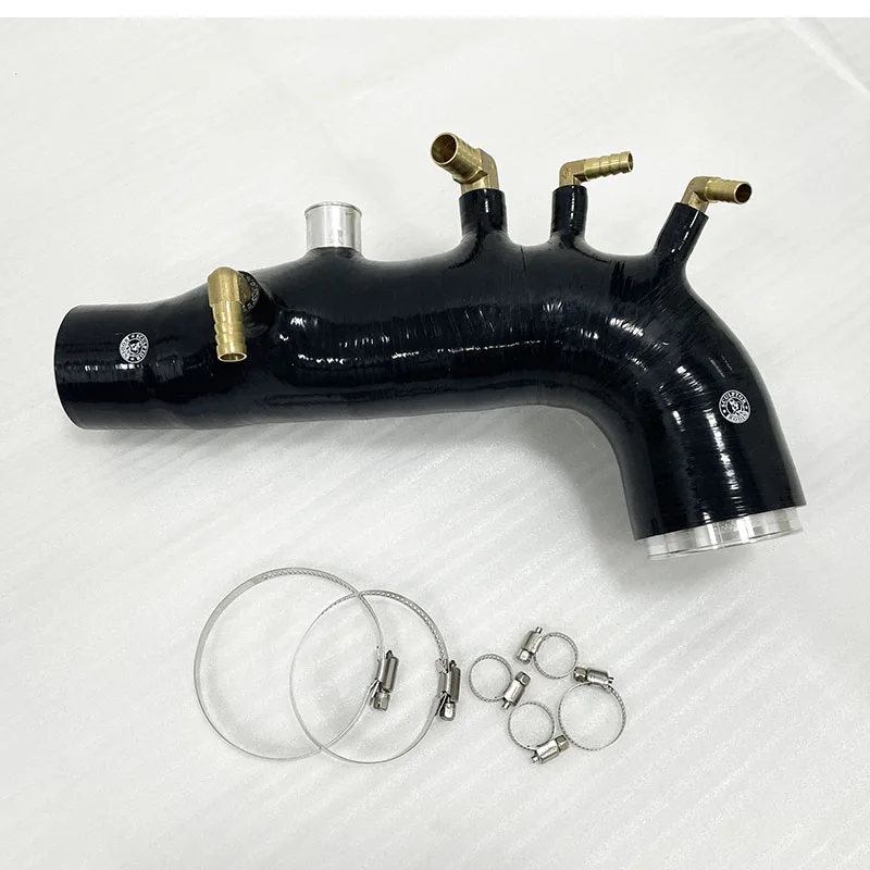 

Silicone Turbo Inlet Intake Hose + Clamps For Subaru Impreza WRX Legacy GE GH GR EJ25 Engine 2.5L 08-14 REV9