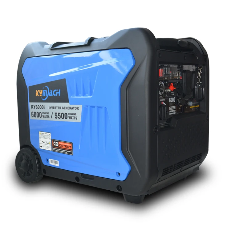 Générateur Double tension essence 5kva, Super silencieux, 120V/240V, pour Camping et usage domestique, vente en gros unique