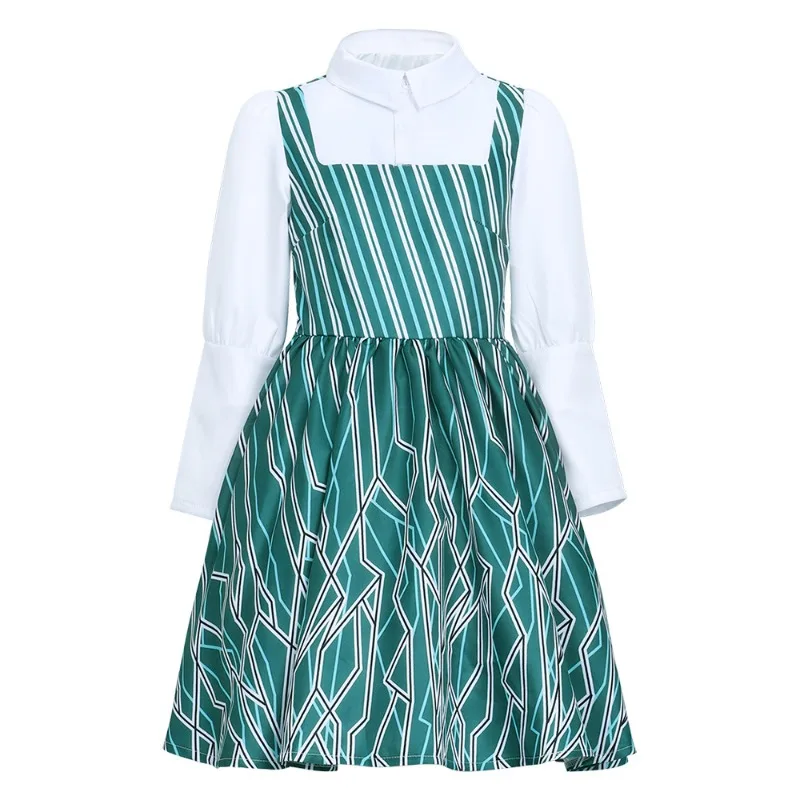 

Костюм волшебной плохой ведьмы для детского платья, платье Эбби, наряд ведьмы для косплея на Хэллоуин