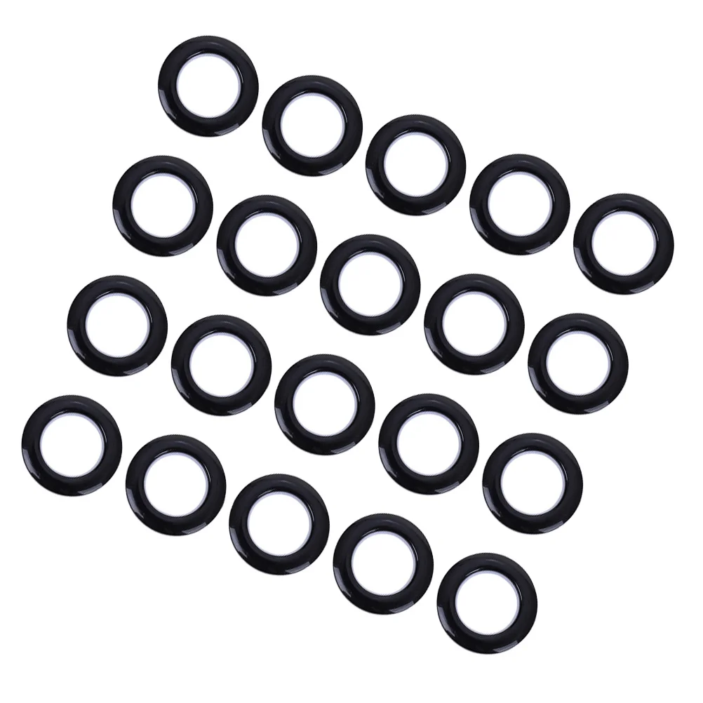 

80pcs Curtain Rings Plastic Home Decor Accessories For Curtain Rod Bedroom Living Room Modern Design Window Shower