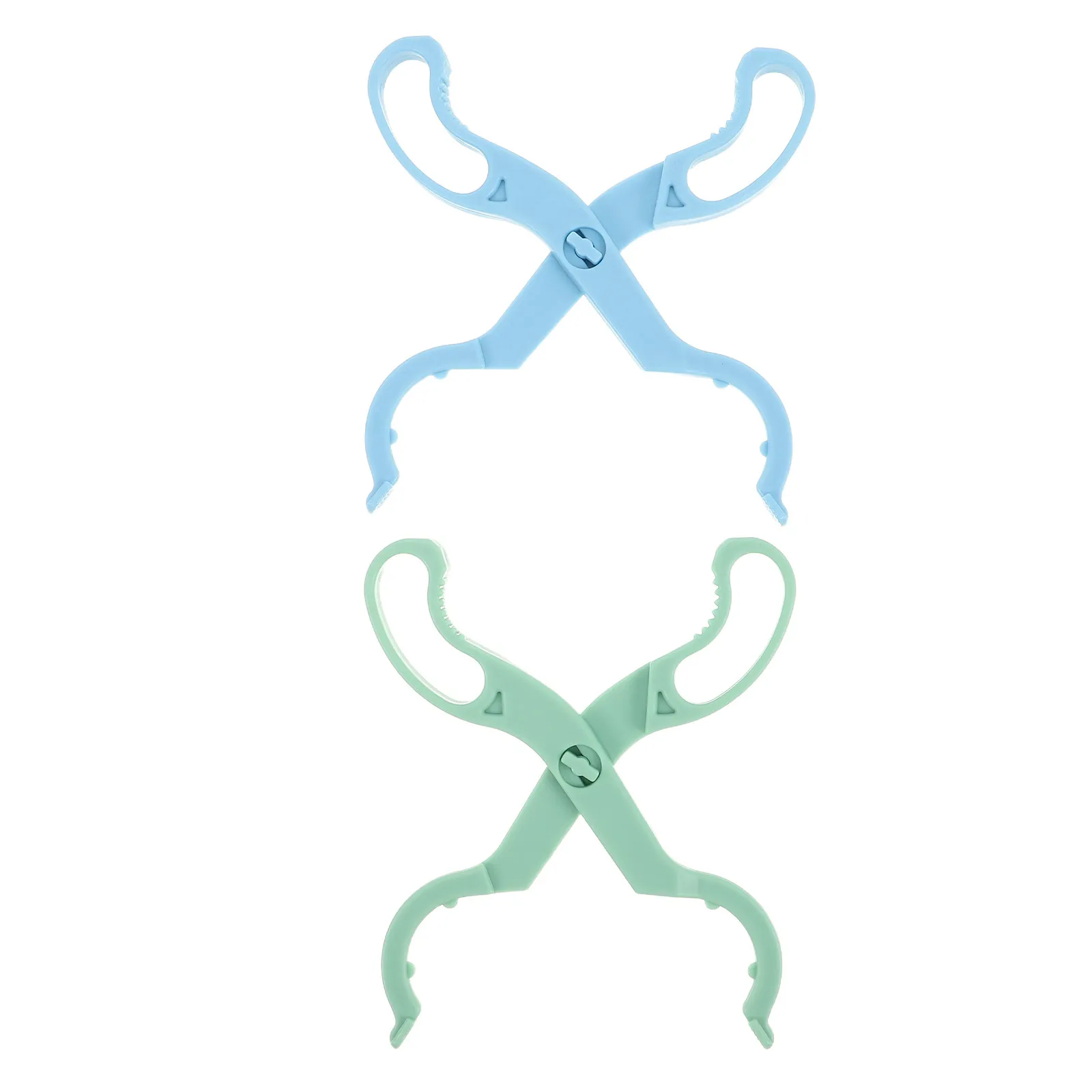 

2Pcs Baby Bottle Clamp Anti-Skid High Temperature Resistant Nursing Clip Portable Handle Compatible Wide Neck and Standard