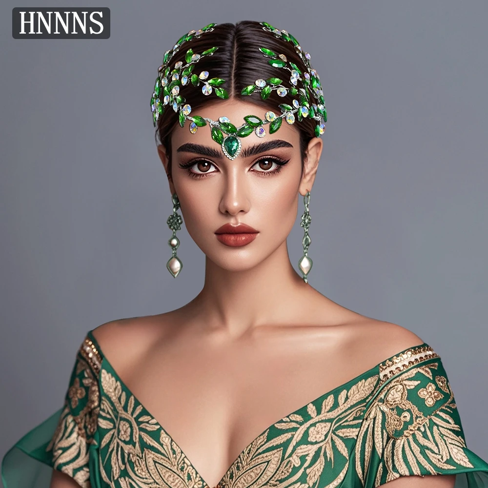 

TOPQUEEN Bridal Wedding Fashion Hair Strap Handmade rhinestone Weaving Exquisite Women's Banquet Party Hair Accessories YXA295