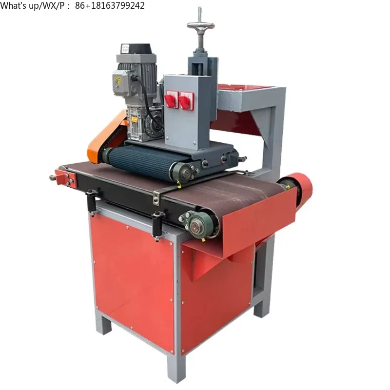 Adjustable Height Drum Sander Belt Sanding Machine Wood Shaving Polishing for Wood Slab Floor Plank Timber Strip Wood Machine