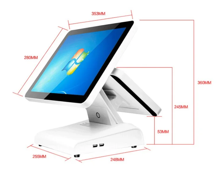 Cash Register Desktop Payment Self Service Pos Machine Touch Screen Windows