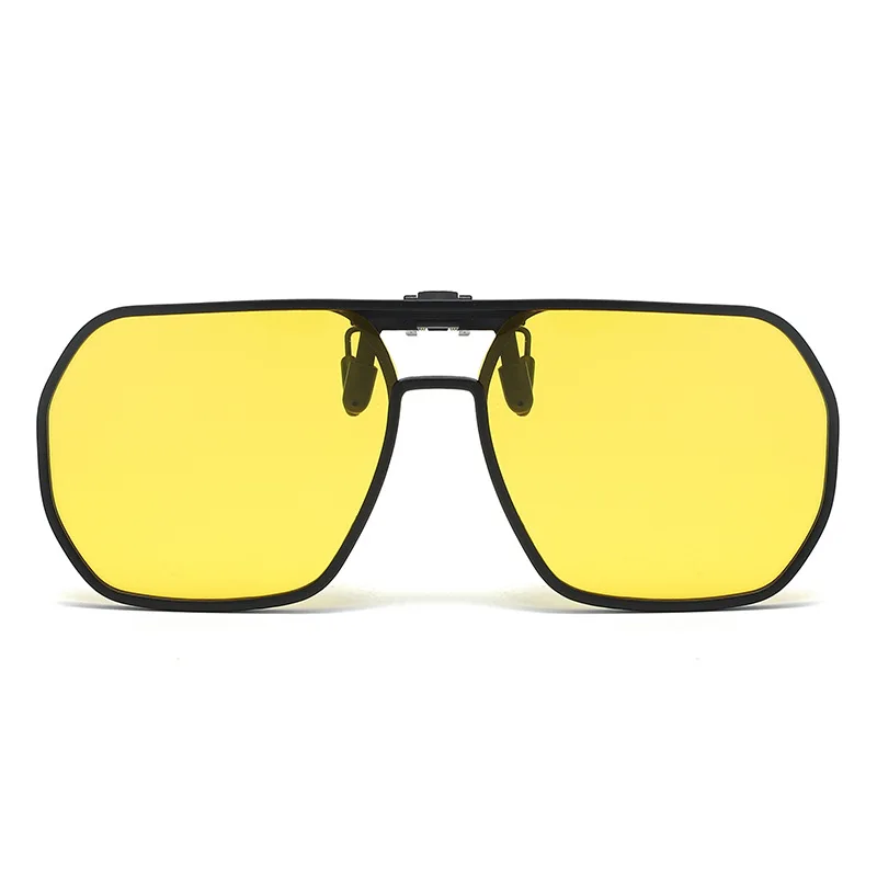 Blendfreie Sonnenbrillengläser Uv400 Nachtbrille Polarisierte Brille Clip-On-Gläser Anti-UV Clip-On-Sonnenbrille für Fahrer – Detail 12