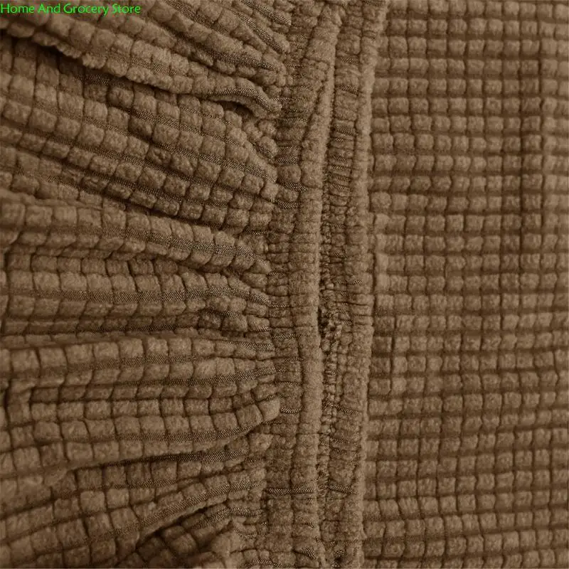 0XXA Soft Stretchable Sofa Cover Machine Washable Skin Friendly Couch Protector