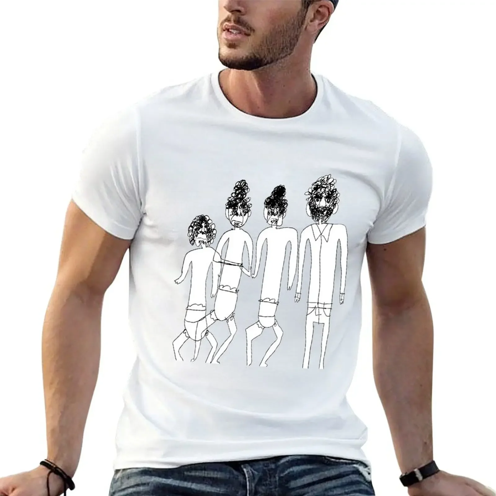 4 Nappies T-Shirt customs design your own anime stuff tees designer t shirt men