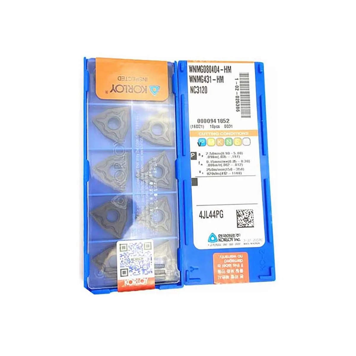 KORLY 100% الأصلي WNMG WNMG06 WNMG08 WNMG0604 04 WNMG0804 04 08 -HM GR NC3120 PC8115 تحول إدراج 10 قطعة