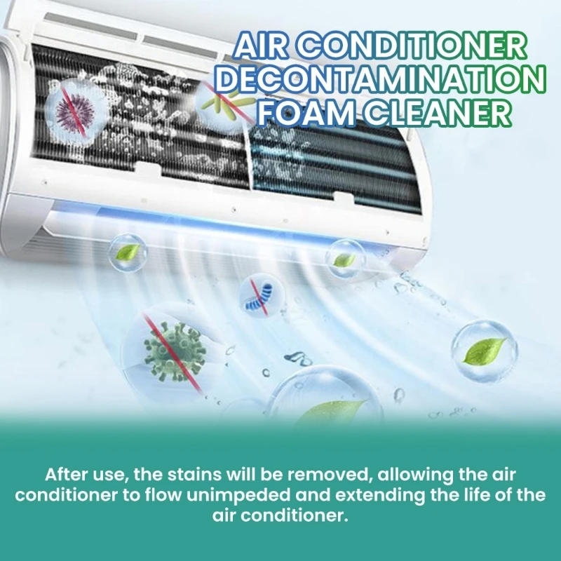 120ml Air Conditioner Cleaning Solution Eliminate Dirt and Unpleasant Odors 203C
