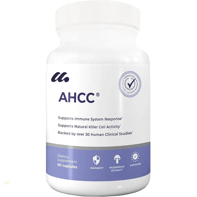 

AHCC Supplement - Maximum Intensity - Natural Immune Support Extract - Maintaining Natural Killer Cell Activity