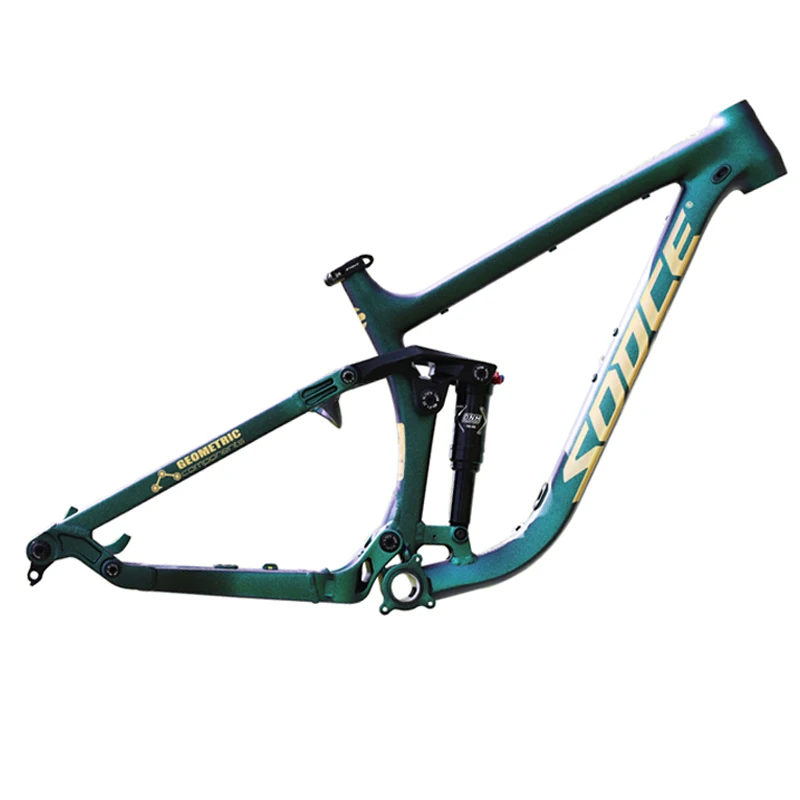  Strong Aluminum Enduro DH Bike Frames Full Suspension 26er 27.5er 29er Boost Size Down Hill Bicycle Frame