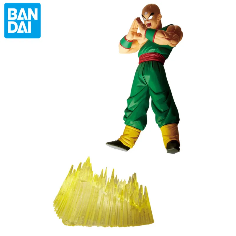 Bandai Genuine Animation Dragon Ball Z G×materia Tianjin Rice Qigong Cannon PVC 18cm Character Figure Model Toy Gift Collection