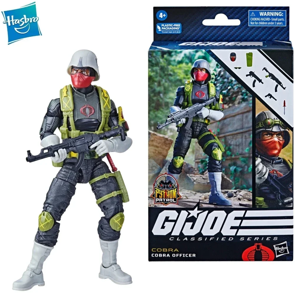 

Hasbro G.I. Joe GI Joe Classified Series 6" 097 Python Patrol Cobra Officer Action Figure Model Toy Hobby Gift
