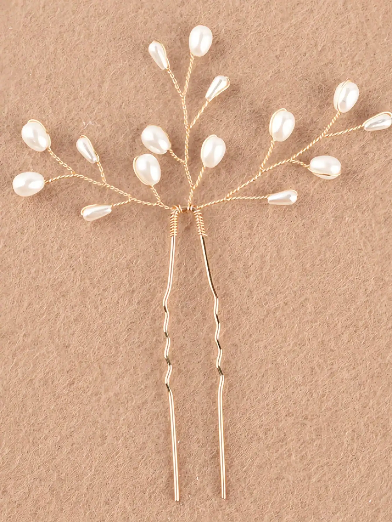 

Элегантные заколки для волос с искусственным жемчугом для свадебных торжеств и повседневных образов