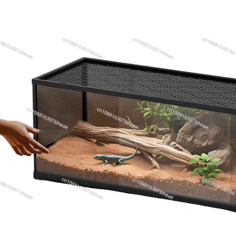 reptiles-terrariums-boite-d'elevage-en-verre-reservoir-d'amenagement-paysager-ecologique-transparent-gecko-araignee-serpent-disply-reservoirs-de-foret-tropicale