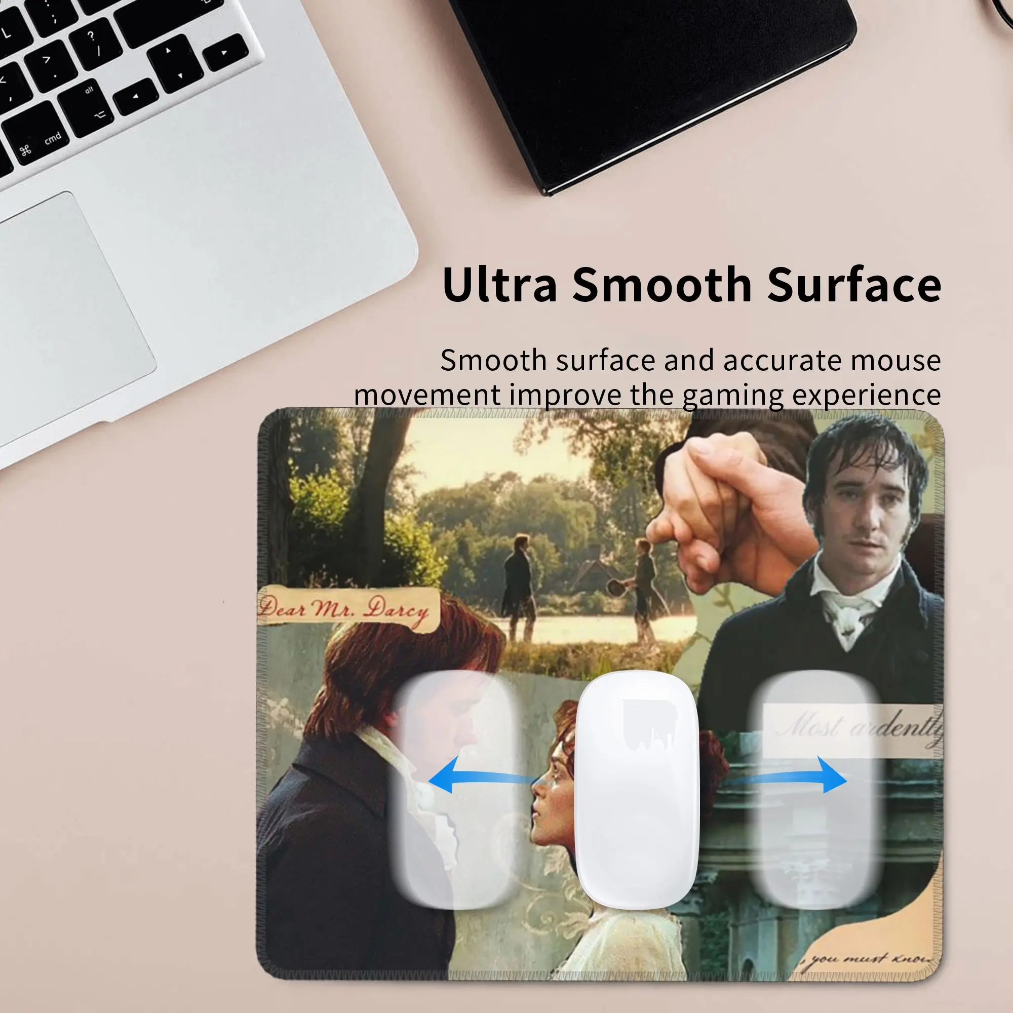 90s Fitzwilliam Darcy Pride And Prejudice Mouse Pad Computer Keyboard Mouse Mat Gaming PC Laptop Desk Mat Accessories Table Mats
