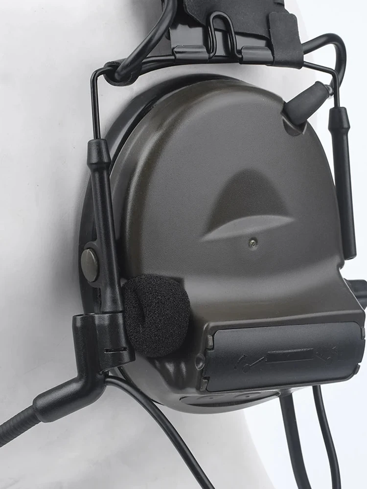 WADmersible-Cache-oreilles en silicone pour casque, série DulMilitary Softair Comtact, support de casque, accessoire de remplacement, support rapide, C2