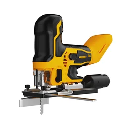 Cordless Jig Saw Compatible with Dewalt 18V 20V MAX Battery 3800Rpm Brushless Electric Jigsaw Woodworking Power Tool(Tool Only)