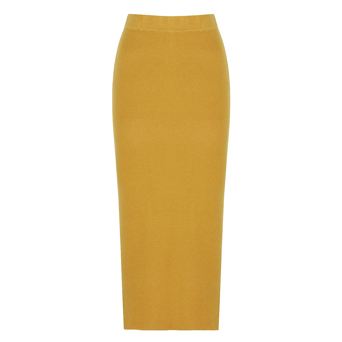 

2622 Женская элегантная трикотажная юбка-карандаш для офиса, высококачественная, весенне-осенняя, облегающая, универсальная, модная, стройнящая юбка-футляр