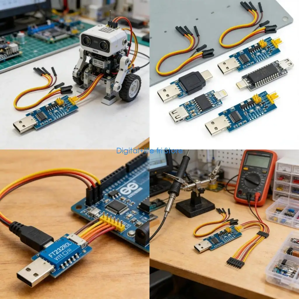 E06D Easy To Use USB To TTLs Module For Programming And Data Transfer Applications