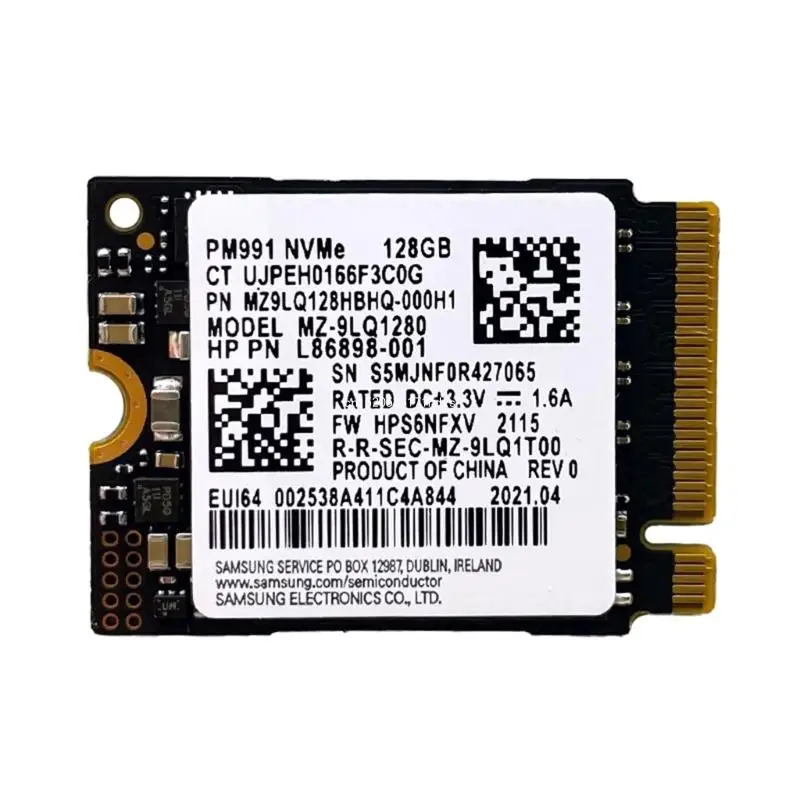 PM991 128G 2230 Nvme Reliable Storage Solution Dropship