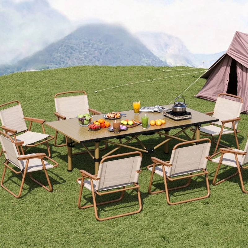 Festival Backyard Camp Table Tea Coffee Desk Picnic Foldable Table Lightweight Dining Meble Ogrodowe Mesas Balcony Furniture