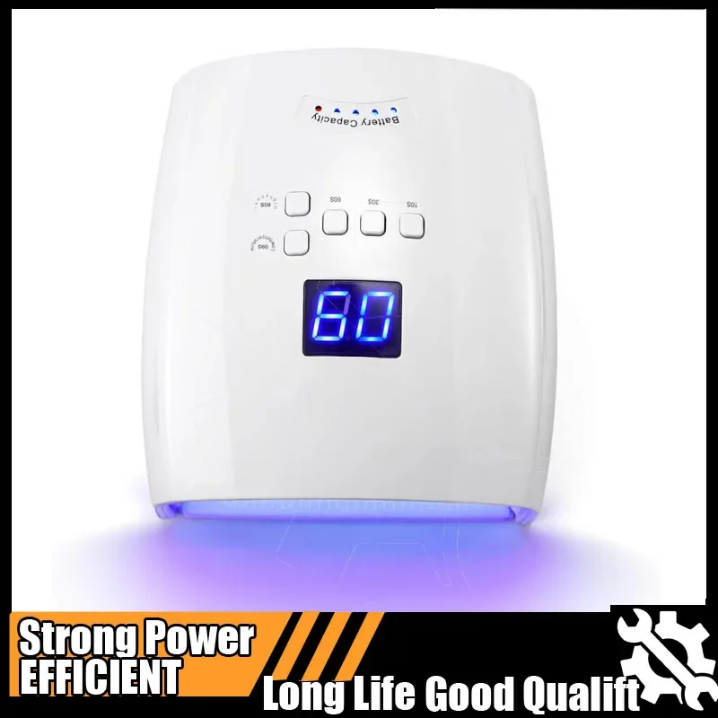 حار الأشعة فوق البنفسجية LED مسمار مصباح 66 واط مصباح للتقليم مع شاشة LCD 4 إعدادات الموقت مسمار الفن مانيكير أدوات قابلة للشحن للمنزل #1