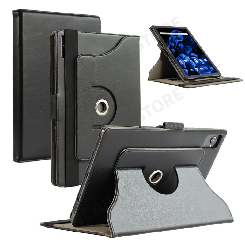 

360 Degree Rotating Funda for Blackview Tab 15 Pro Case Smart Wake/Sleep 10.5" Tablet PC Handheld Cover Elastic Band Closure