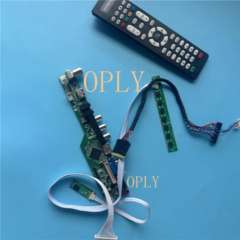 For LG LP140WH2-TLN1 LP140WH2-TLQ1 LP140WH2  TV Controller board kit RF USB AV VGA Audio Screen LCD1366X768 14