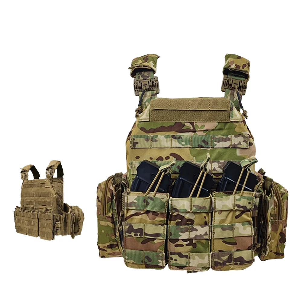 

Sporir Custom 1000D Oxford Cloth Outdoor Tactical Vest For Outdoor Hunting Water Bag Backpack Personal Defense Equipment